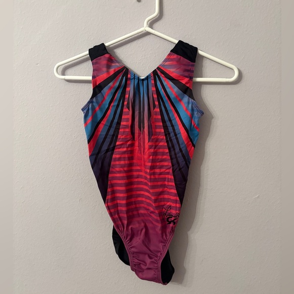 GK Elite Laurie Hernandez Gymnastics Leotard - Picture 1 of 4